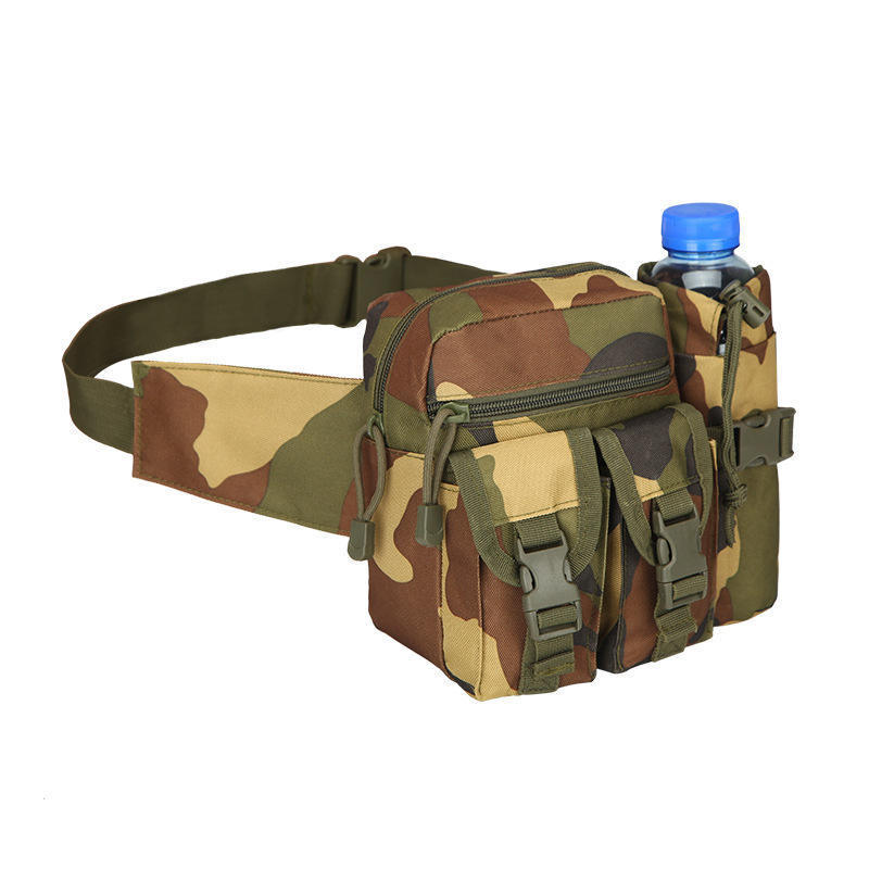 Tactical Camouflage Fanny Pack for Men Outdoor Cycling Travel Climbing Hunting Bag Tactical Belt Pouch Waterproof Waist Bag