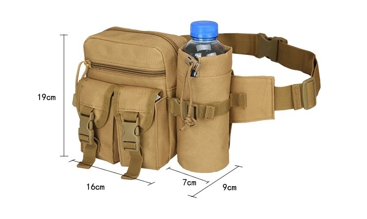 Tactical Camouflage Fanny Pack for Men Outdoor Cycling Travel Climbing Hunting Bag Tactical Belt Pouch Waterproof Waist Bag