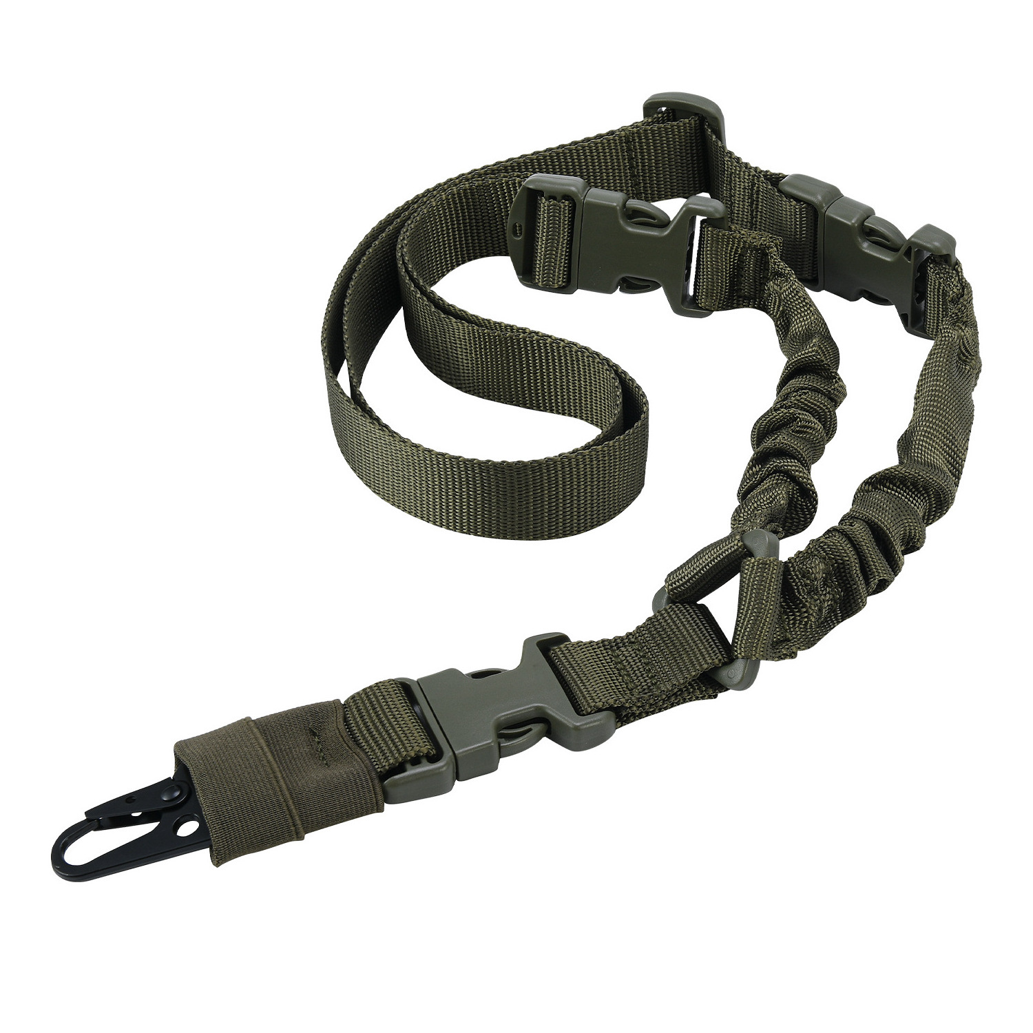 Adjustable Combat Outdoor Nylon Web Crossbody American Single-point Hand-held Tactical Sling