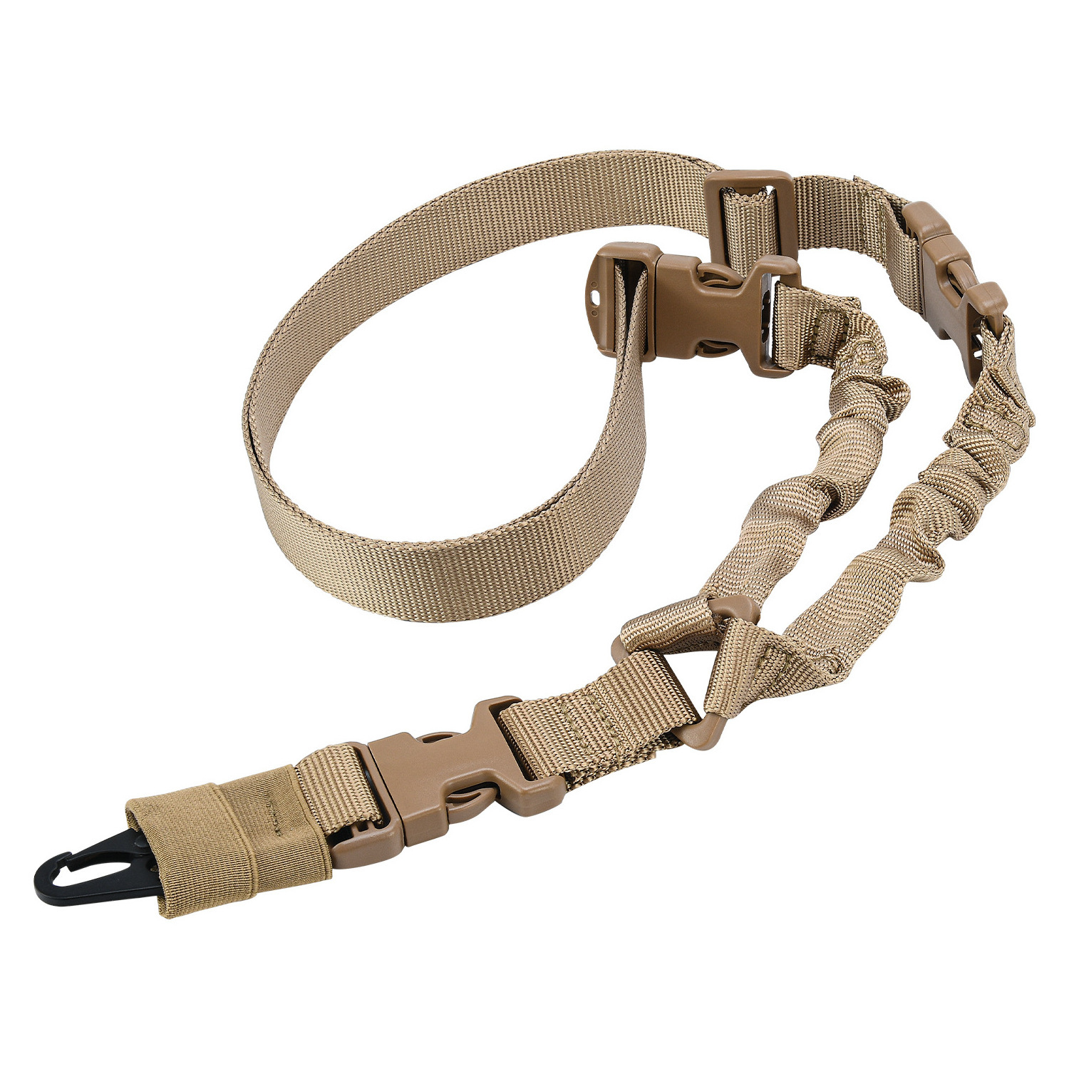 Adjustable Combat Outdoor Nylon Web Crossbody American Single-point Hand-held Tactical Sling