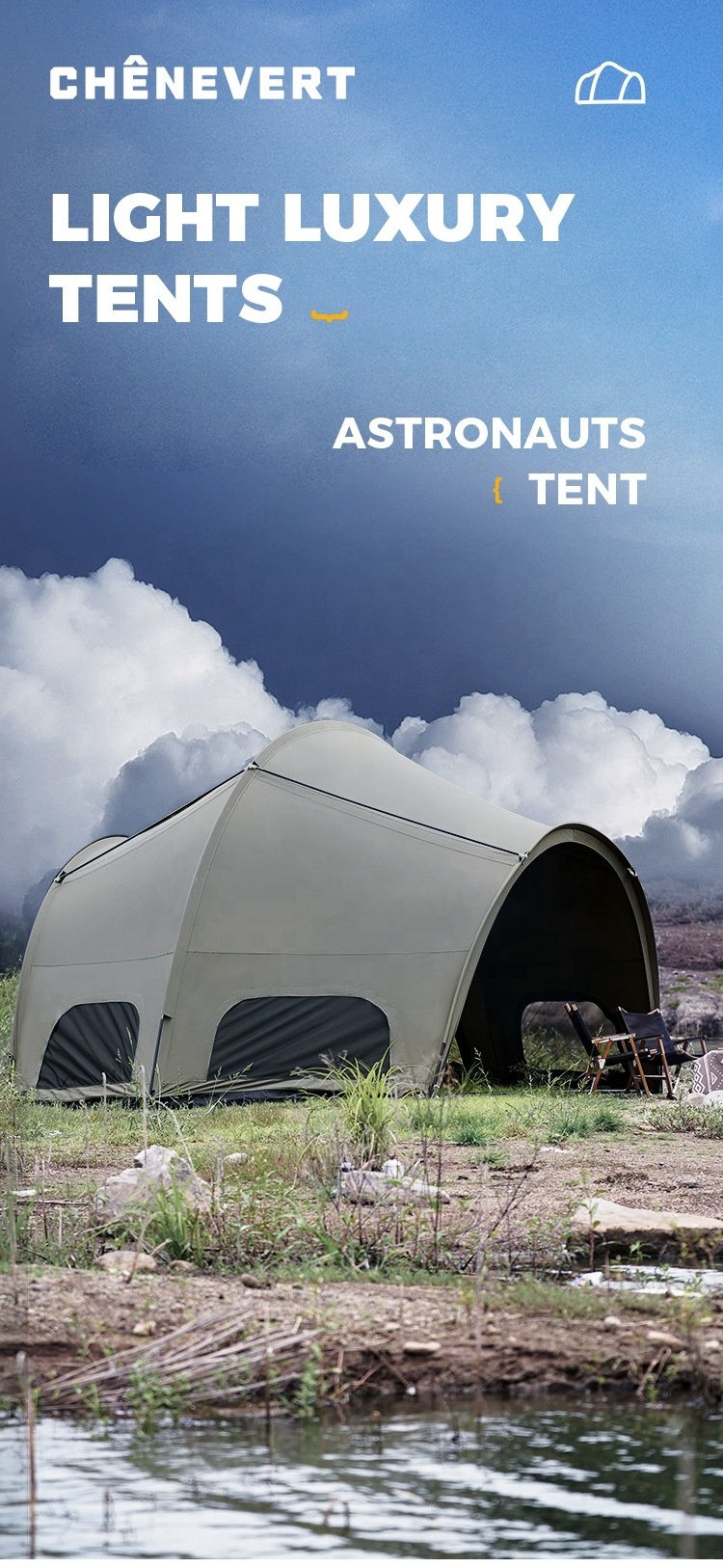 Military Style Camping Tent Hemispherical Exploration Tent Outdoor Luxury Camping Camping Tent Outdoor Tactical Picnic Hotel