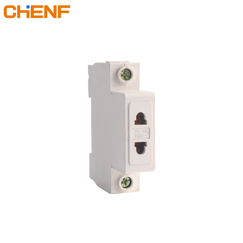 Universal Power Electric Switch 10A 16A 250V Multifunction 2 3 4 5 Holes Din Rail Mounted Modular Socket