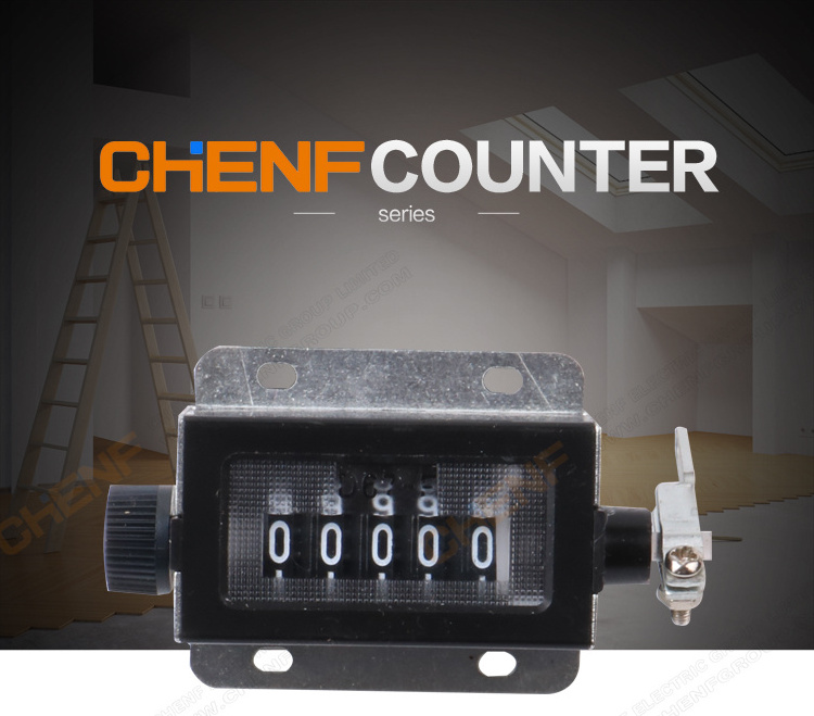 CHENF PULL mechanical counter mechanical use 5 digit counter D67F