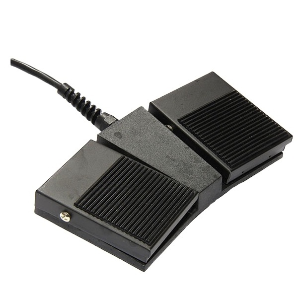 Hot Sell Newest Waterproof Lamp Foot Switch, 10A 15A AC 250V Electric Foot Pedal Switch, Push Button 3pdt Foot Switch