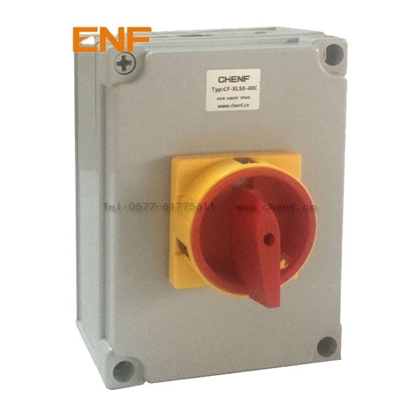 Factory Best Price IP65 40A Commutation Switch, 3 Phase Automatic Transfer Switch, Generator Change Over Switch