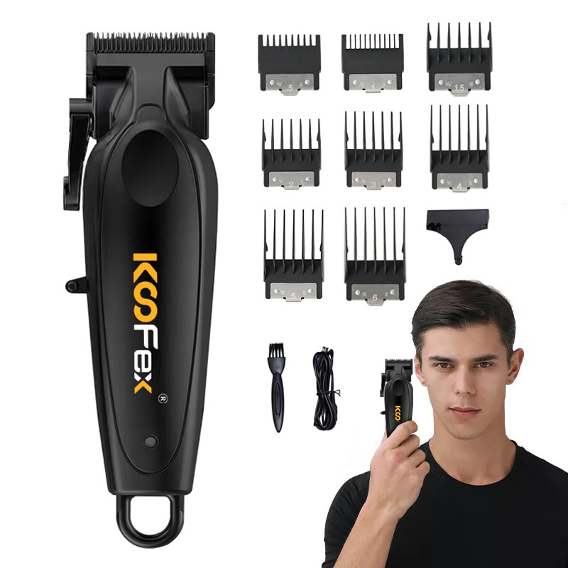 Chenfeng Factory Black Graphite Blades All Metal Brushless Motor Hair Clipper