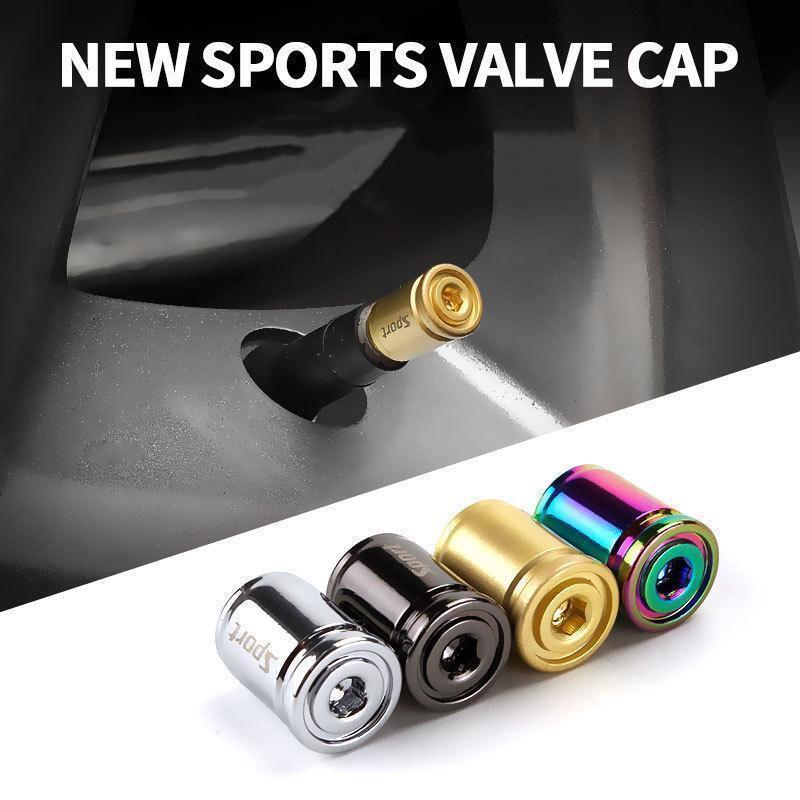 Innovative new anti-theft valve tire cap refitting universal anti-theft tire valve cap for automobile bicycle motorcycle