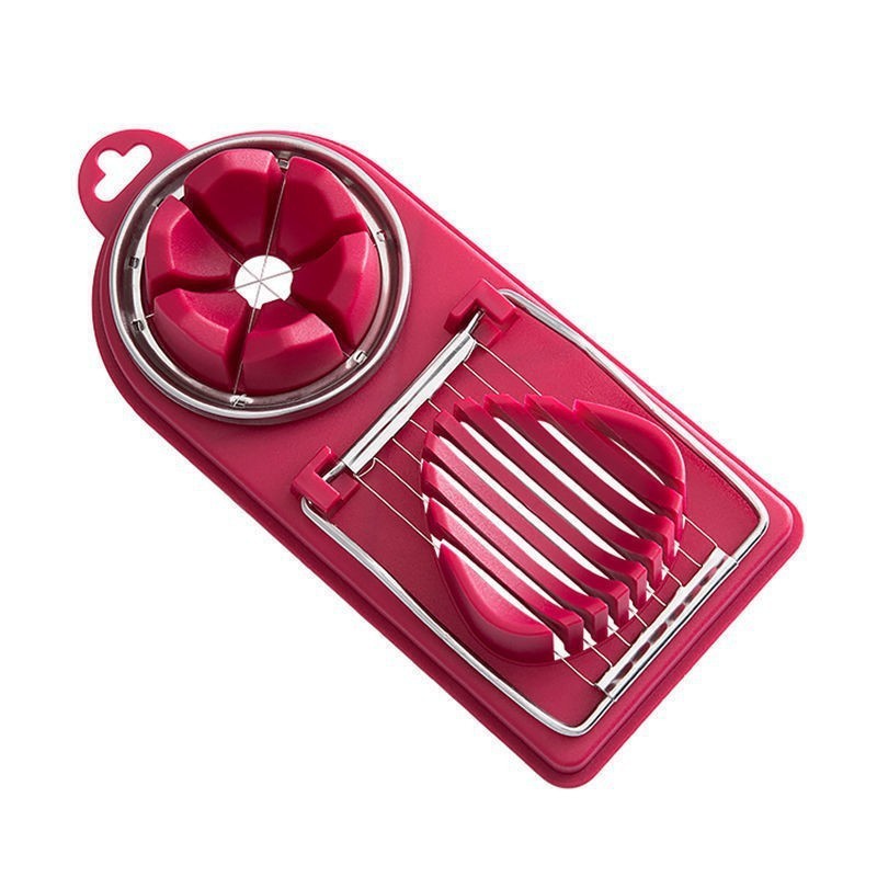 Kitchen Multifunctional household preserved eggs 2 in 1 egg cutter segmentation device slicing egg cutter