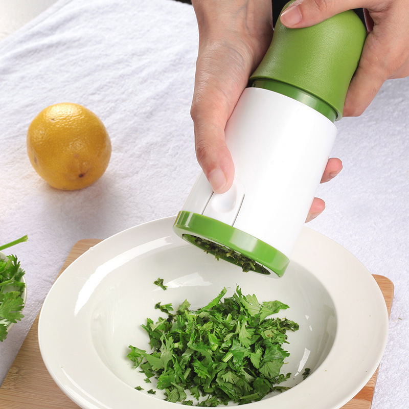 Herb Grinder Spice Mill Parsley Shredder Chopper Vegetable Cutter Garlic Coriander Spice Grinder Kitchen Accessories