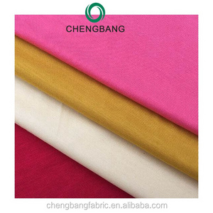 Ready to Ship Wholesale 95% Bamboo Fiber 5% Spandex Soft and Anti-Bacteria Jersey Fabric