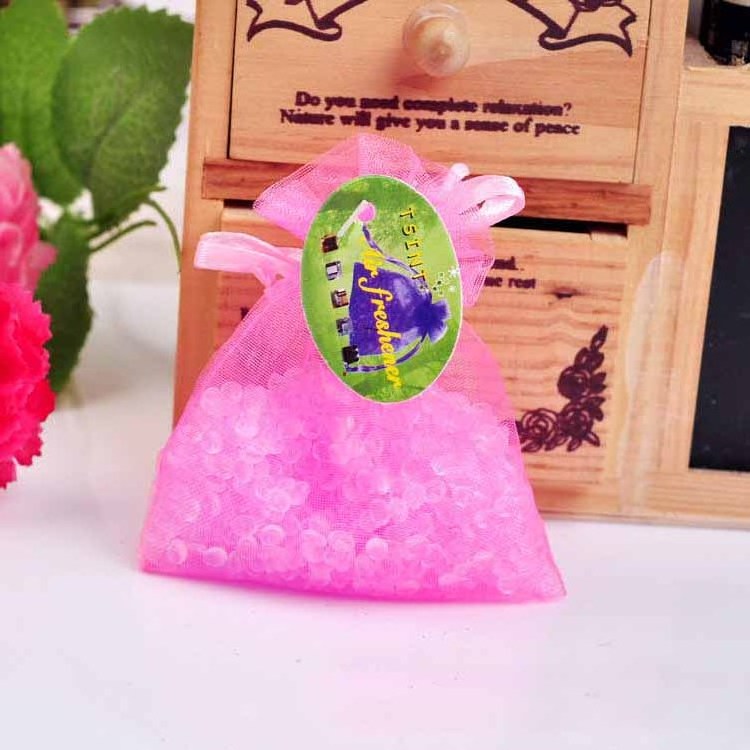 Hot Selling Fragrant Deodorant Floral Series Air Freshener Scented Sachets Beads Bags