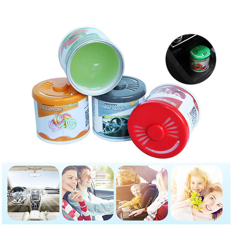 Wholesale Factory Direct Sale Aromatic Scent Fragrance Aroma Deodorant Solid Gel Home Bathroom Car Air Freshener