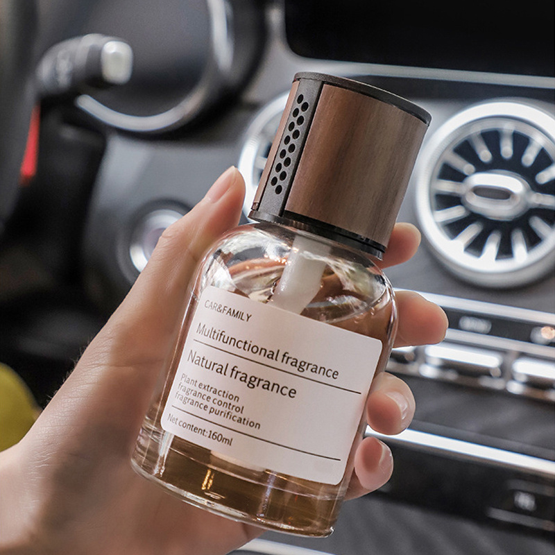 Wholesale Liquid Scents Empty Car Perfume Essential Oil Reed Diffuser Bottle 160ml Aroma Car Air Freshener