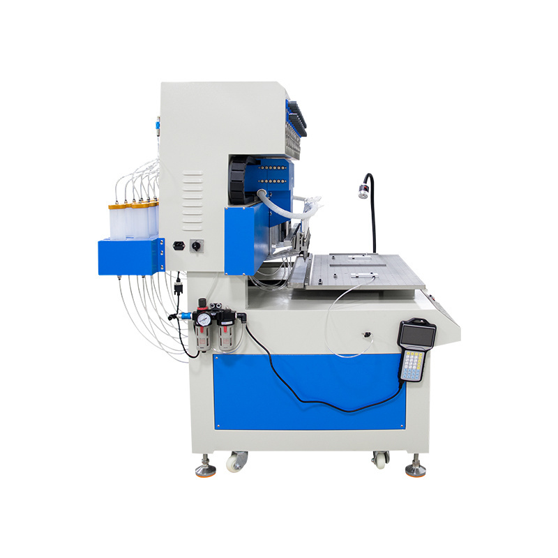 Automatic 24 Color Customized Rubber Patch Making Machine Silicone PVC Dispenser Machine Pvc Patch Machine