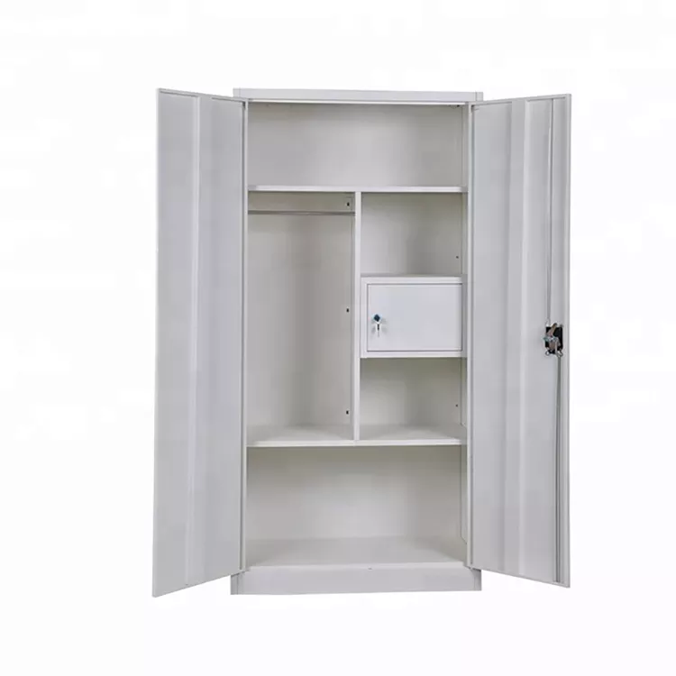 Armario dolap heavy duty closet bedroom office  student clothes cabinet custom 2 door metal almirah iron steel wardrobe