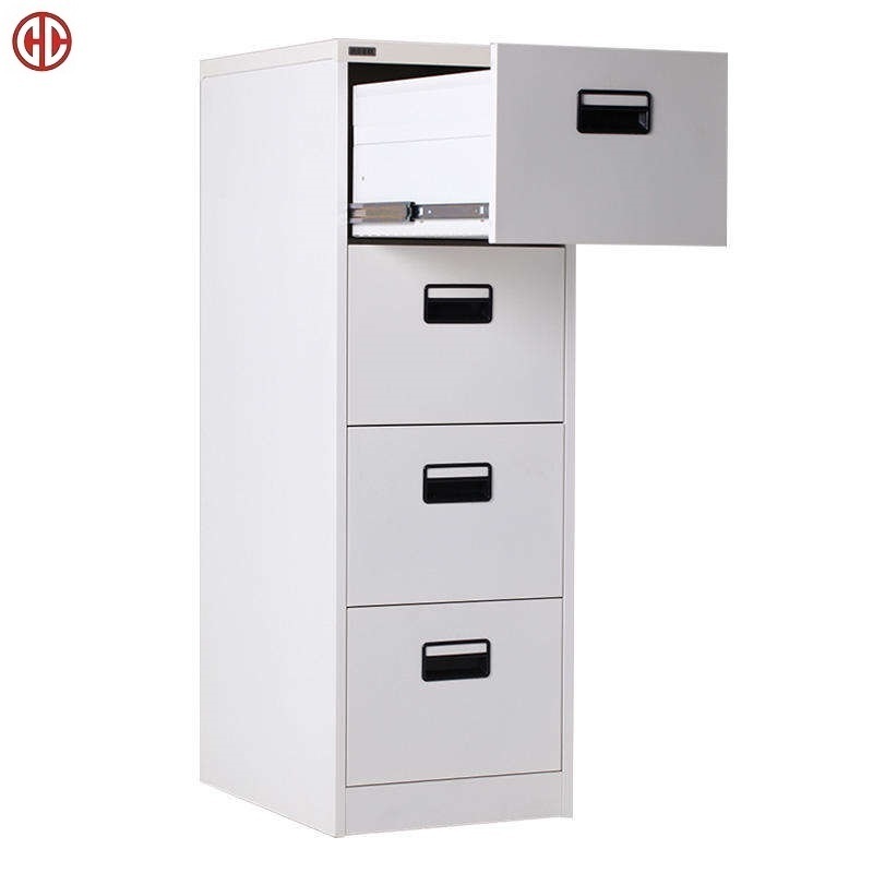 Customized Drawer cabinet Office furniture steel filing cabinet vertical 4 Drawer Metal Storage Drawer File Cabinet