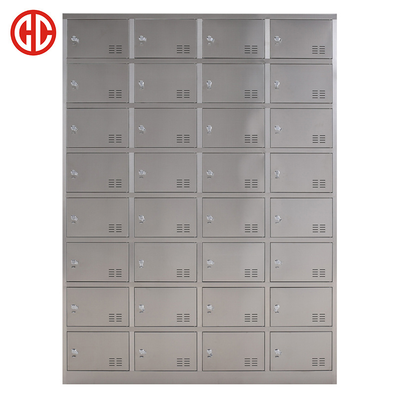 Home School Sports Office Changing Room Storage File Cabinet Locker Industries Unassembled Standard Stainless Steel Metal Locker