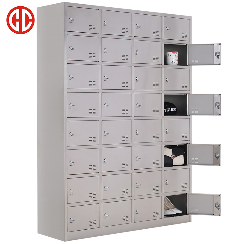 Home School Sports Office Changing Room Storage File Cabinet Locker Industries Unassembled Standard Stainless Steel Metal Locker