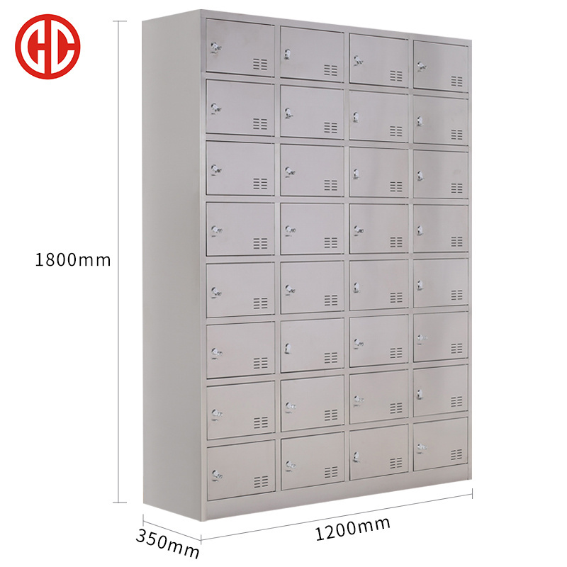 Home School Sports Office Changing Room Storage File Cabinet Locker Industries Unassembled Standard Stainless Steel Metal Locker