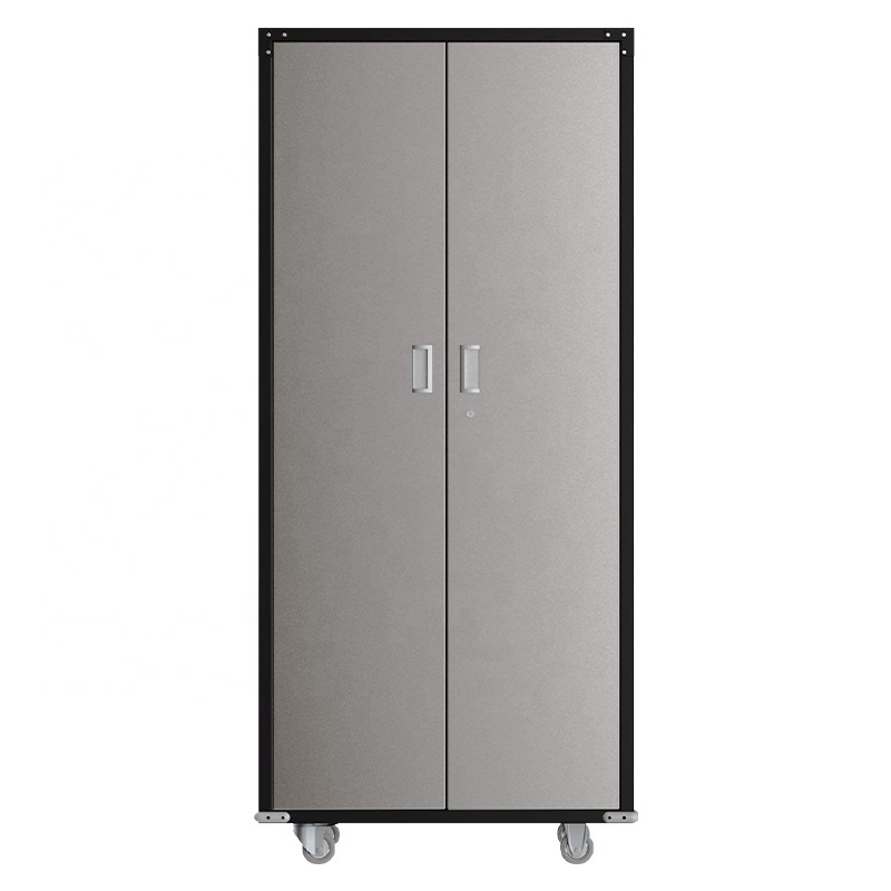 Steel Storage Cabinet Metal Cabinets with Doors and Adjustable Shelves for Garage Kitchen Office and Laundry Room