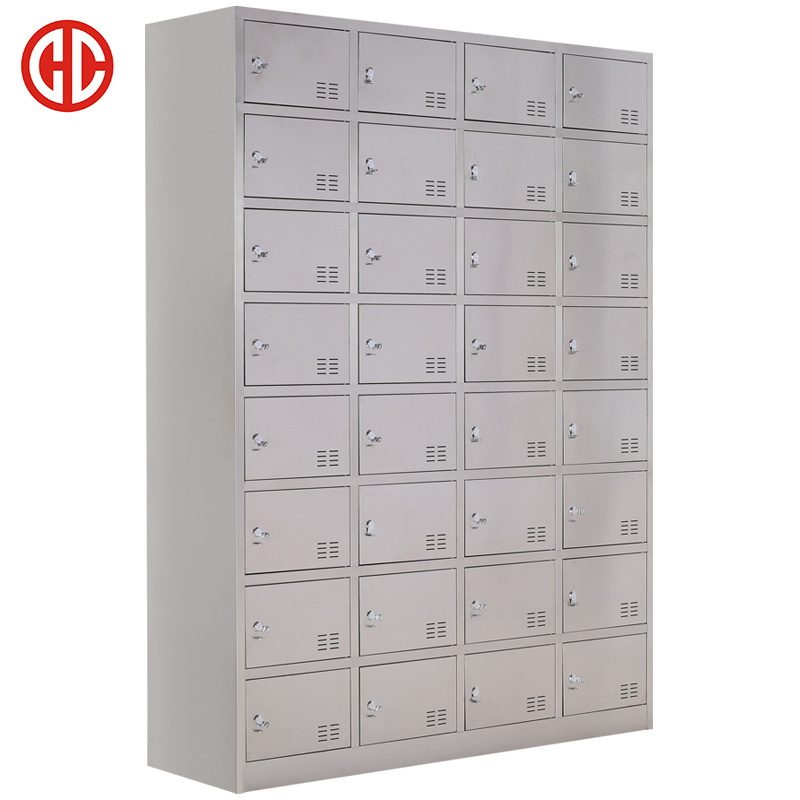 Home School Sports Office Changing Room Storage File Cabinet Locker Industries Unassembled Standard Stainless Steel Metal Locker