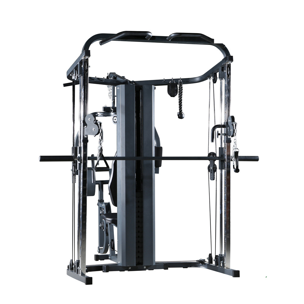 Cheap home gym smith machine gym squat rack for home use mutli function station