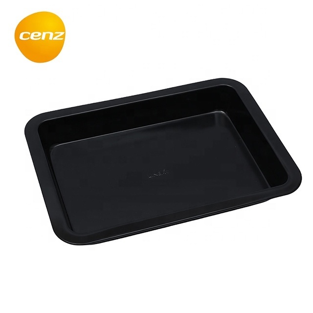 Nonstick Deep Baking Pan Sets Carbon Steel Crispy Roasting Cake Mold Tray Rolling Cake Plate Bakery Sheet Pan Commercial Bakery