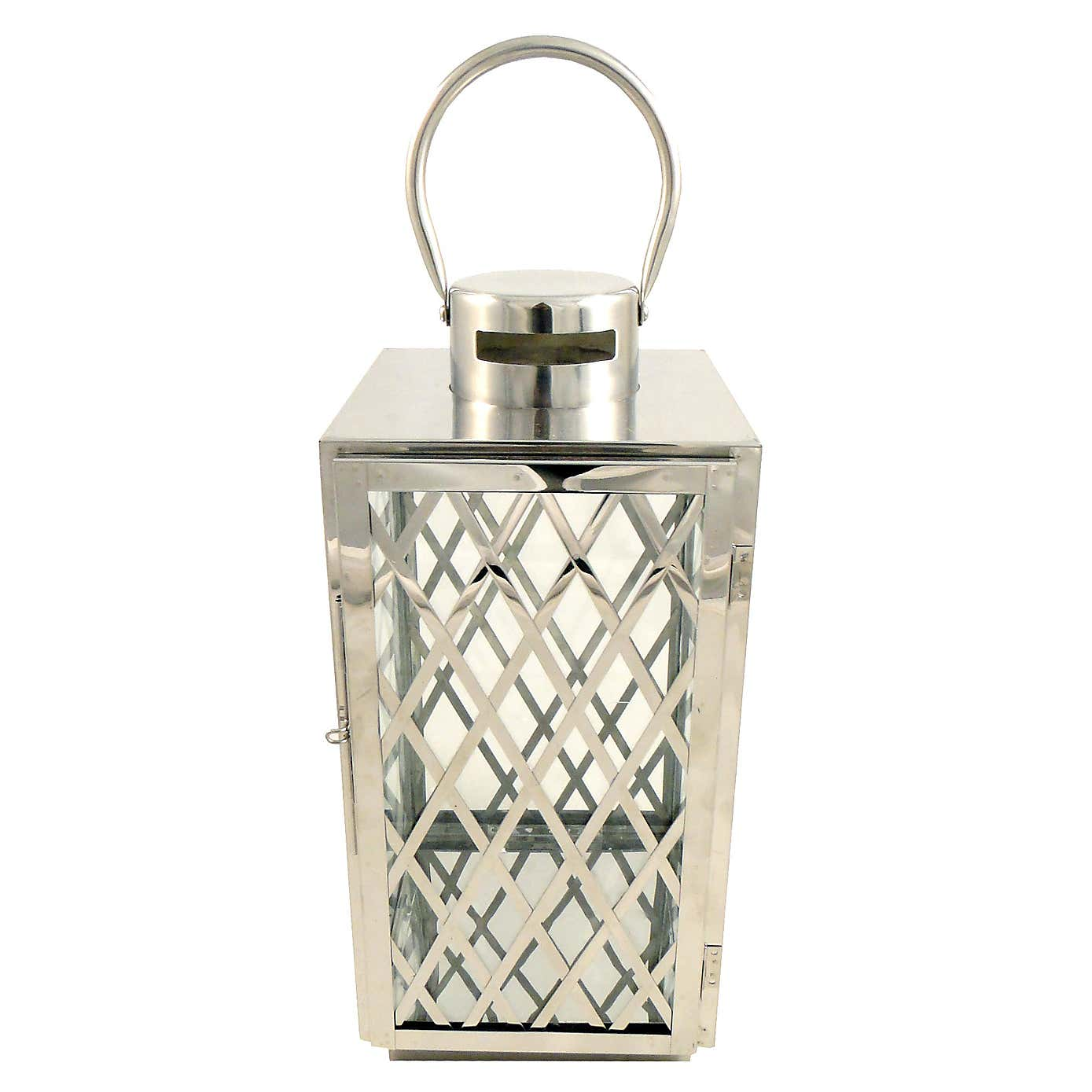 Outdoor Garden Indoor Home Decoration Candle Lantern Hanging Large Glass Lantern Candle Holder