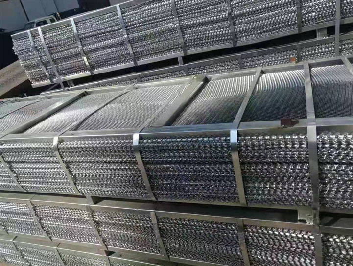 Professional production expanded wire mesh for trailer platinum titanium wire mesh expanded metal mesh