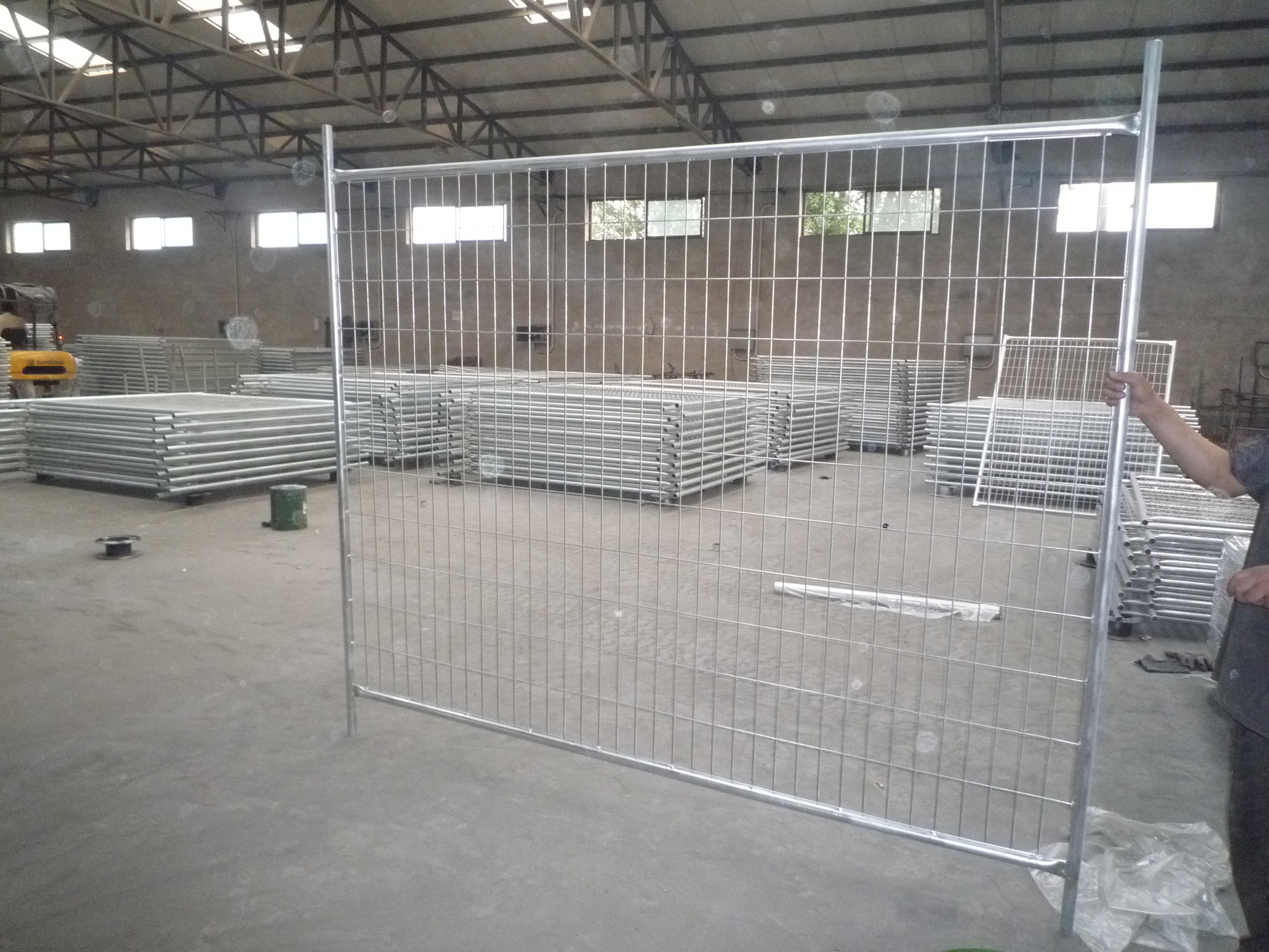 Sell well Sustainable Portable Event Security Fence Panel Removable Construction Temporary Chain Link Fence