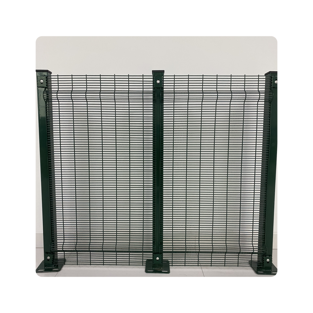 High Security Fence Clearview Galvanized Panels 358 Fence Prison Clear View Anti Climb Fence