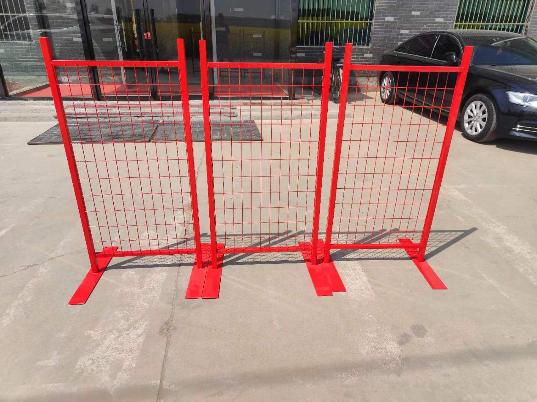 Sell well Sustainable Portable Event Security Fence Panel Removable Construction Temporary Chain Link Fence