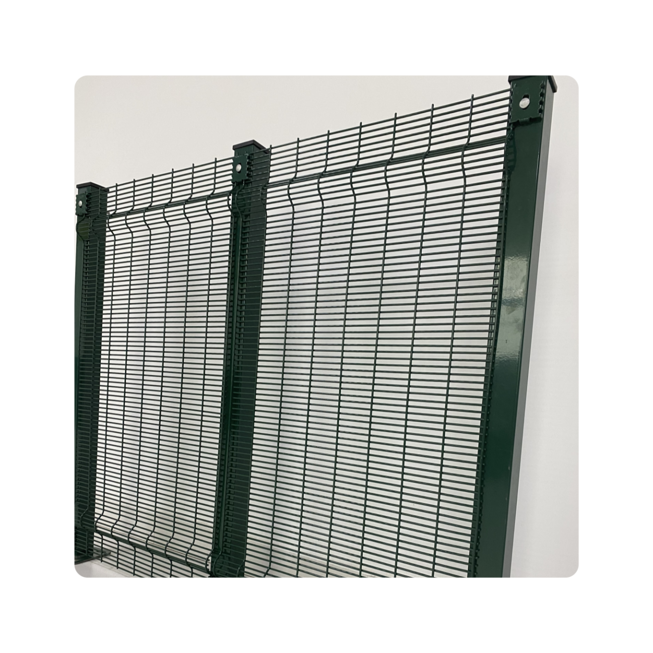 High Security Fence Clearview Galvanized Panels 358 Fence Prison Clear View Anti Climb Fence