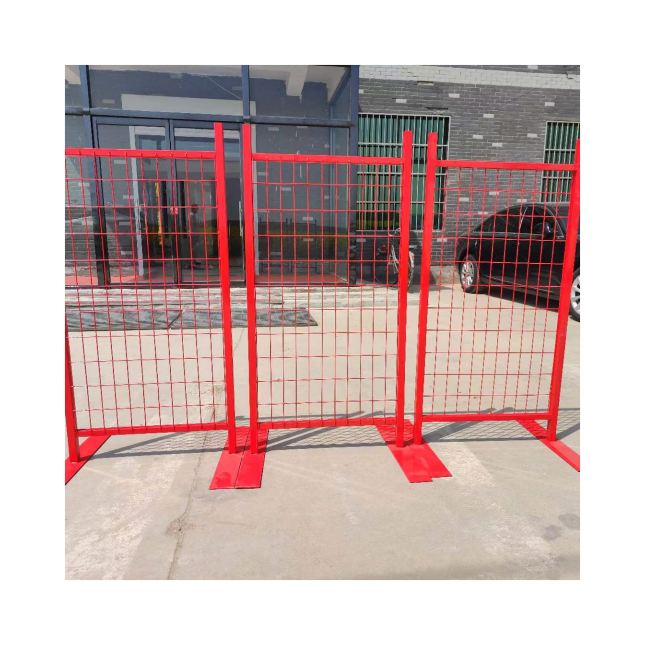 Sell well Sustainable Portable Event Security Fence Panel Removable Construction Temporary Chain Link Fence