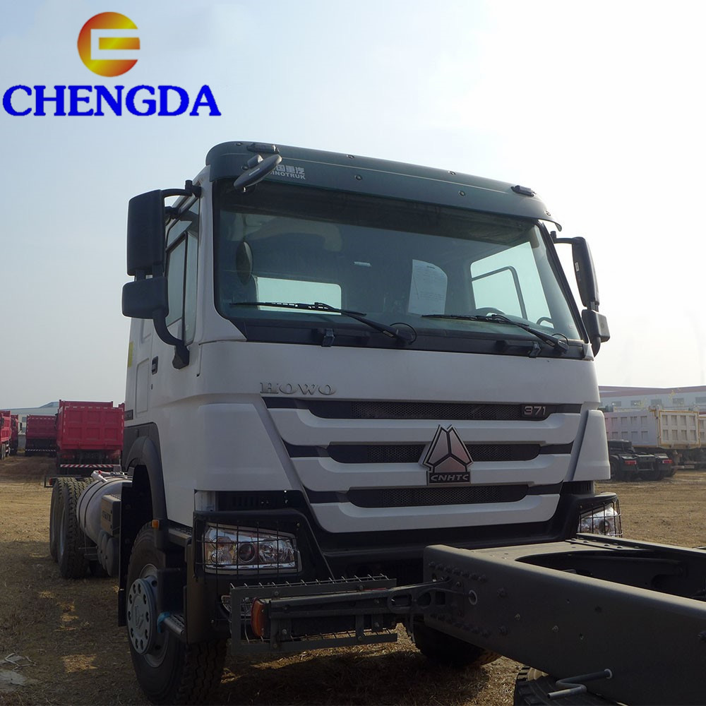 Sinotruk 10 Wheeler Heavy Howo 6X4 25 Ton Cargo Dump Truck Chassis