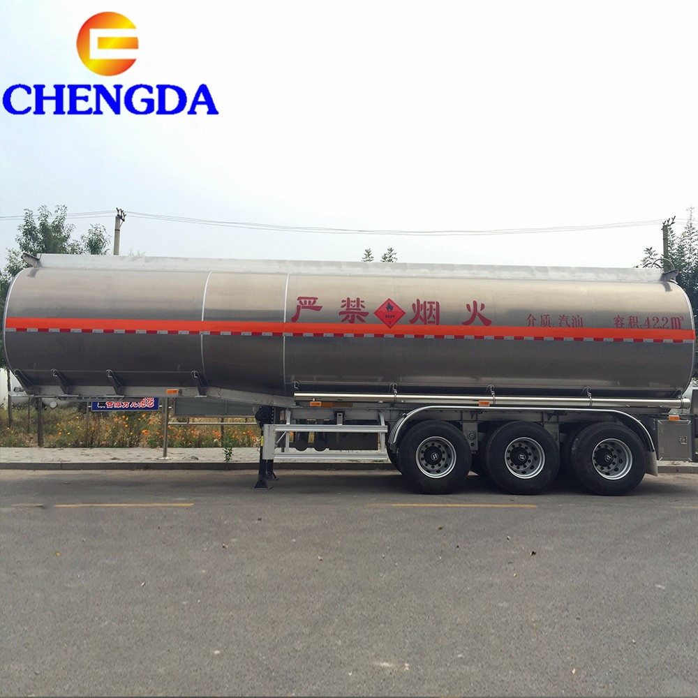 china used and all new Hot sale! Factory all new 42000Liters Fuel Tanker Semi Trailer for export sale