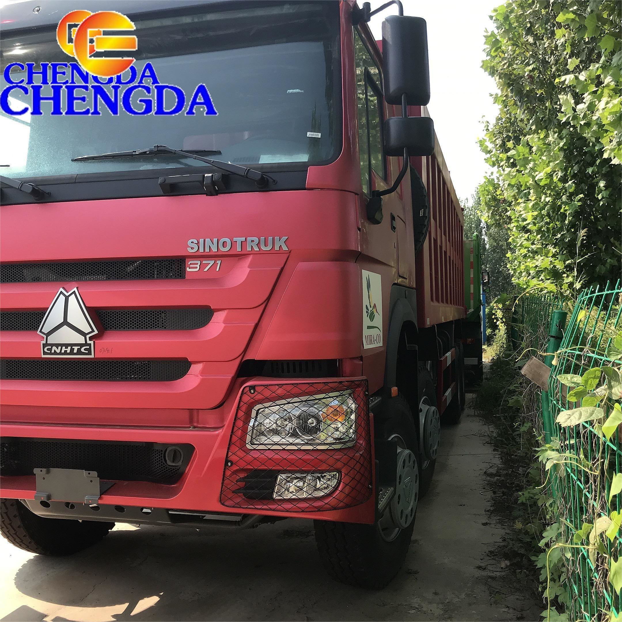 Used Safety Design FOTON 8*4 12 Wheels  Dump Truck For Hot Sale