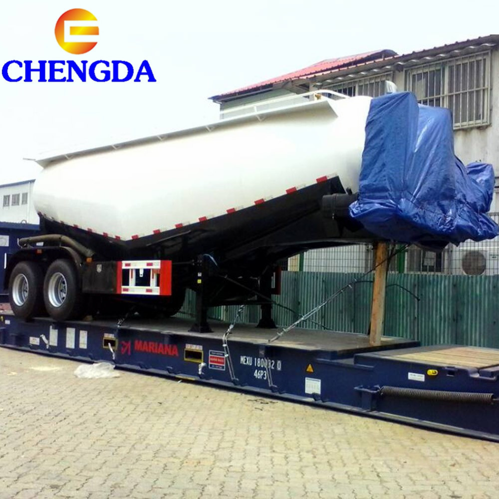 Hot sale Chengda SEMIREMOLQUE SILOS EN V 38cbm 36cbm bulk cement tanker for sale