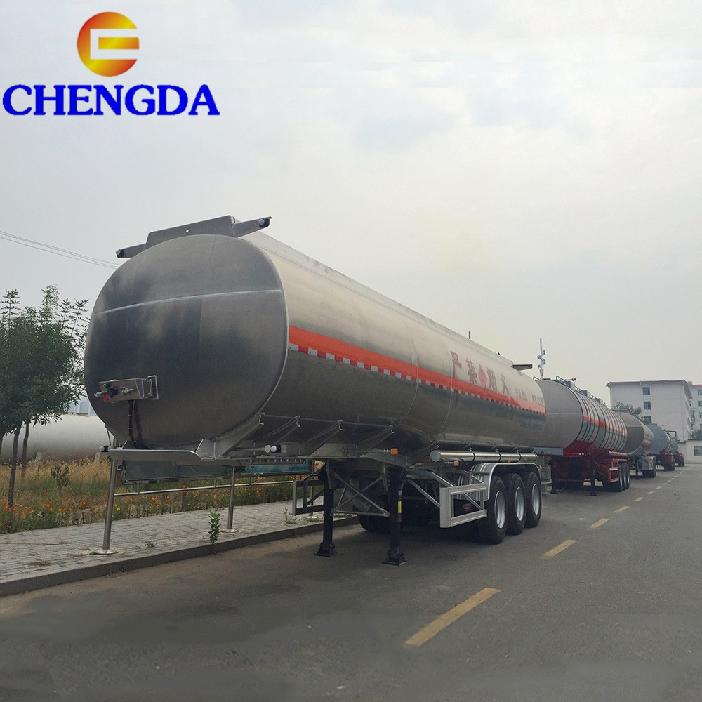 china used and all new Hot sale! Factory all new 42000Liters Fuel Tanker Semi Trailer for export sale