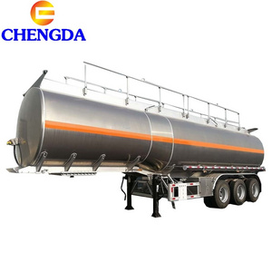 china used and all new Hot sale! Factory all new 42000Liters Fuel Tanker Semi Trailer for export sale