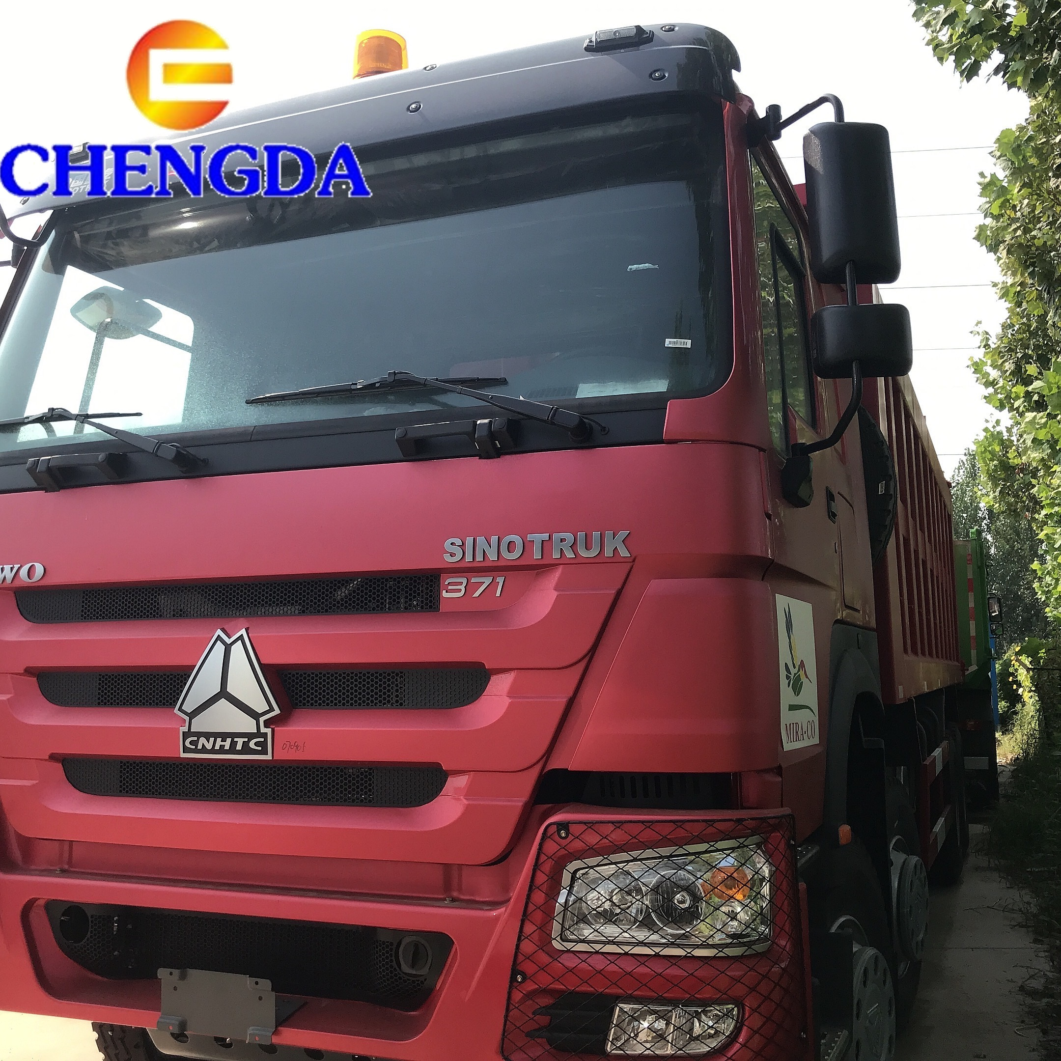 Used Safety Design FOTON 8*4 12 Wheels  Dump Truck For Hot Sale