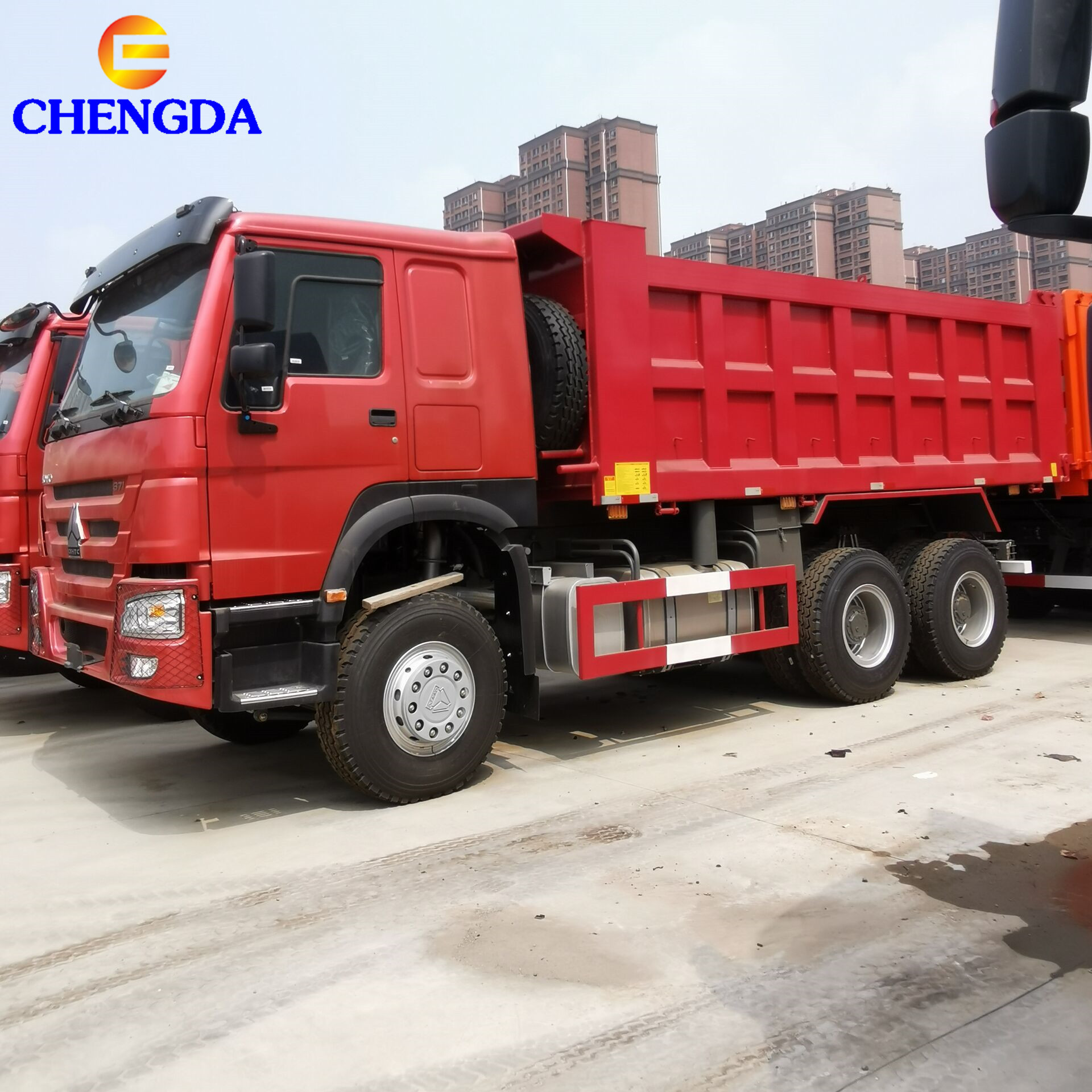 China Production 371 Horsepower RHD LHD 6x4 10 Wheel Dumper Truck Tipper Lorry Dump Truck