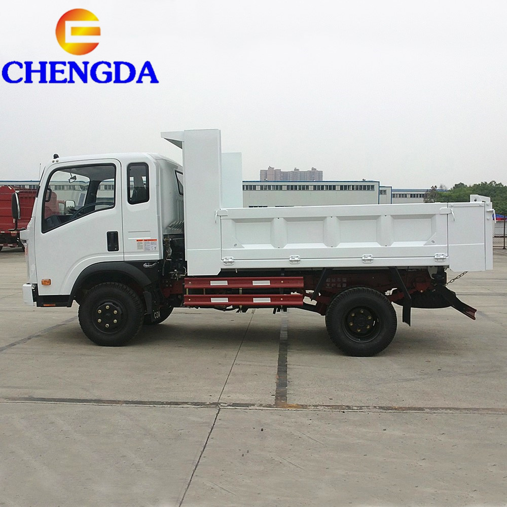 Small Light Duty 8m3 4X2 4x4 6 Wheeler 10 Ton Dump Truck