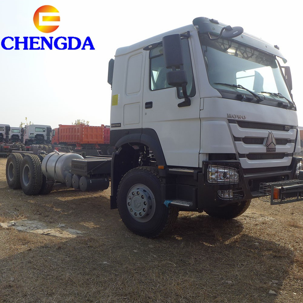 Sinotruk 10 Wheeler Heavy Howo 6X4 25 Ton Cargo Dump Truck Chassis