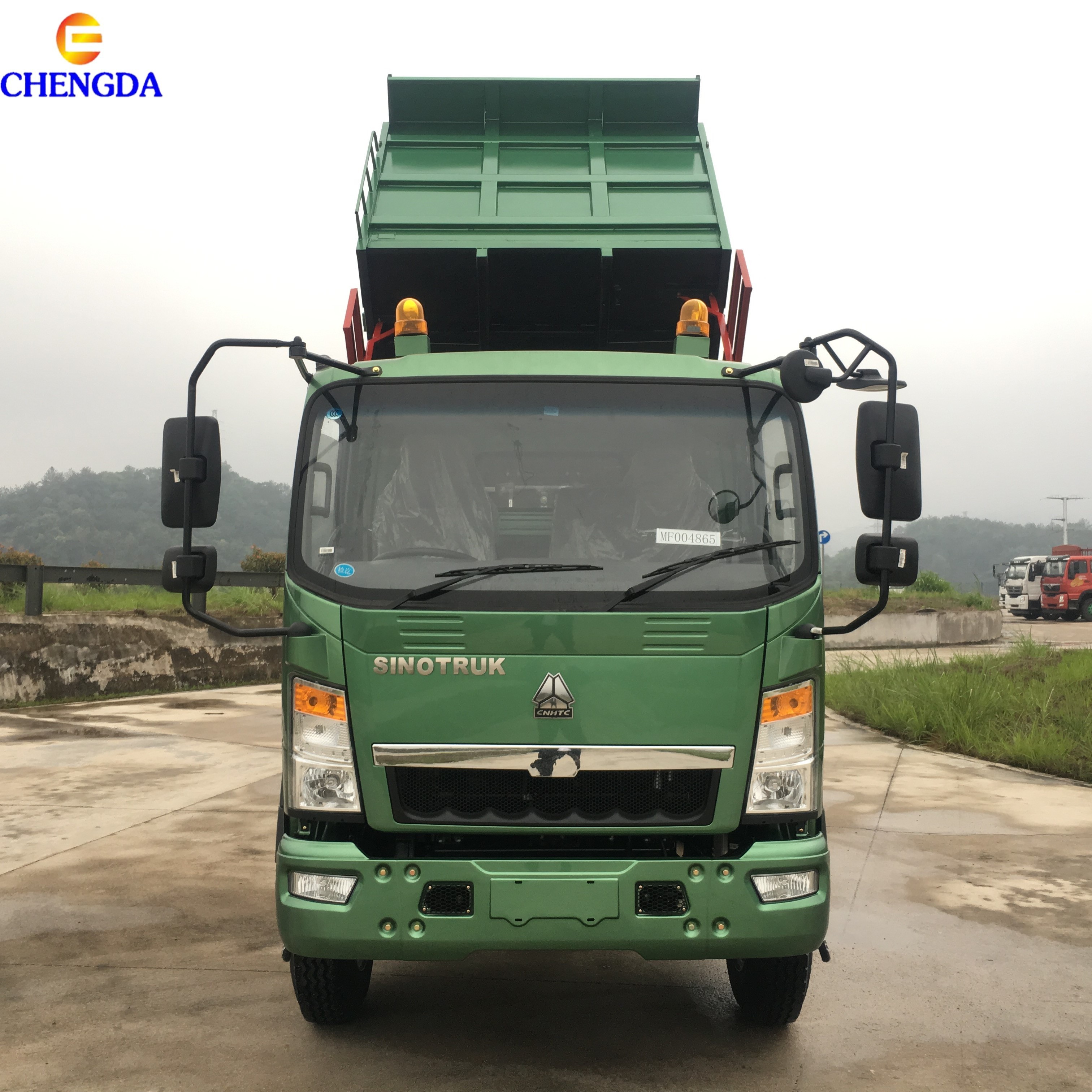 New Small 8 Ton Sinotruk Howo 4*4 6 Wheeler 15 Tons Dump Tipper Truck for Sale