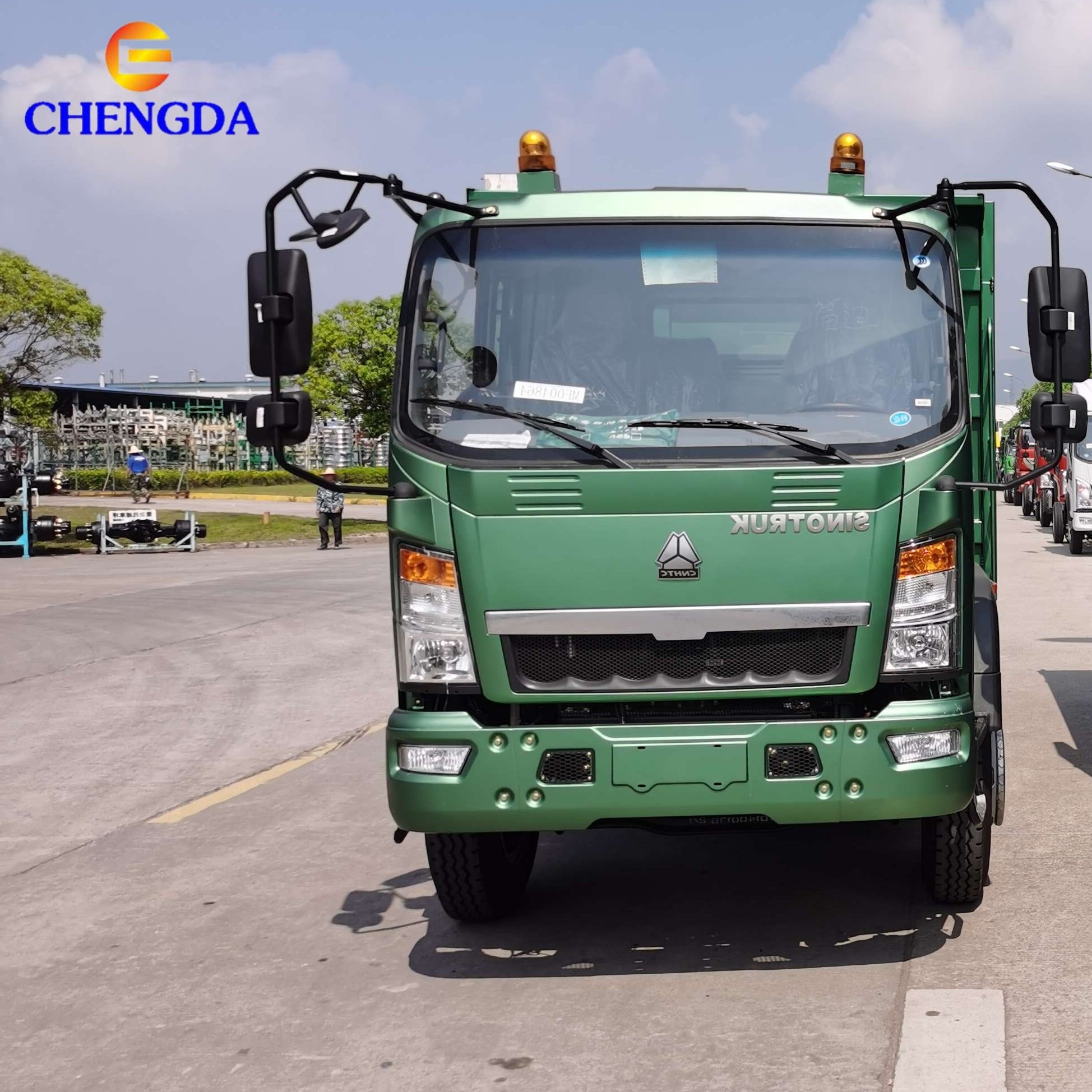 New Small 8 Ton Sinotruk Howo 4*4 6 Wheeler 15 Tons Dump Tipper Truck for Sale