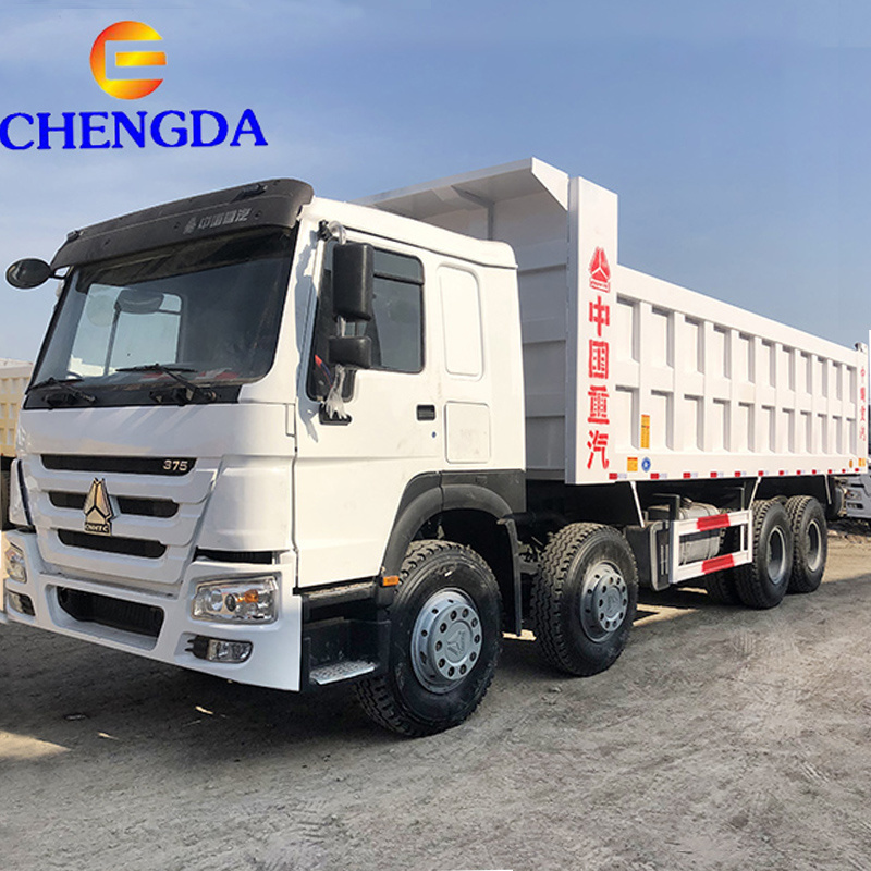 SINO TRUCK 12 Wheeler 30 Cubic Meters HOWO 40tons 8x4 Used Tipper Dump Truck