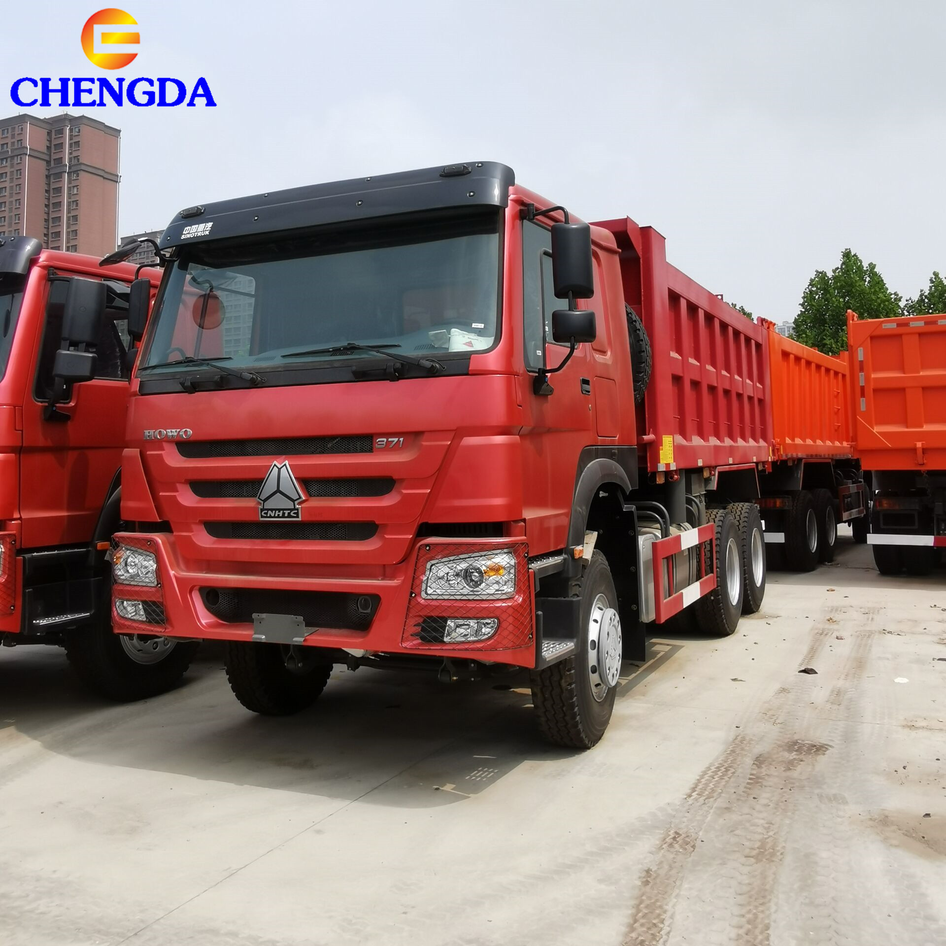 China Production 371 Horsepower RHD LHD 6x4 10 Wheel Dumper Truck Tipper Lorry Dump Truck