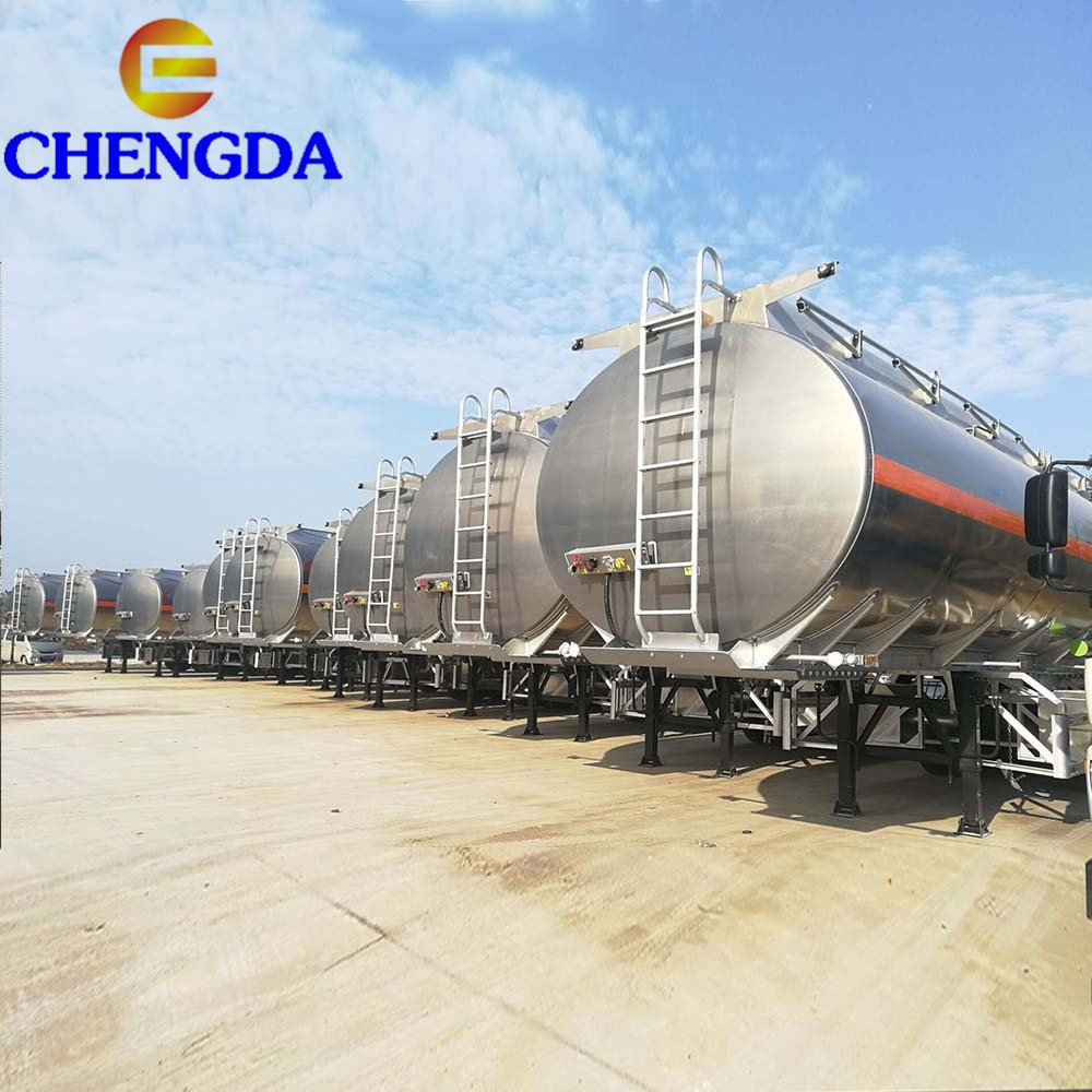 china used and all new Hot sale! Factory all new 42000Liters Fuel Tanker Semi Trailer for export sale