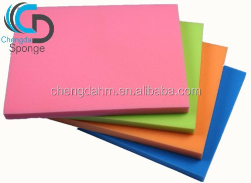 flexible polyurethane foam sheet factory directly used for packing, cushion and etc